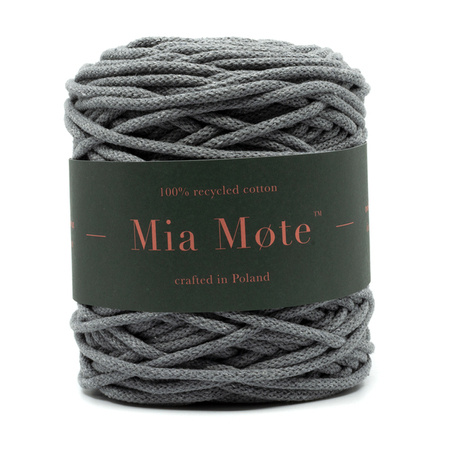 Mia Mote™ Lush Line Sznurek bawełniany 5mm smoky quartz